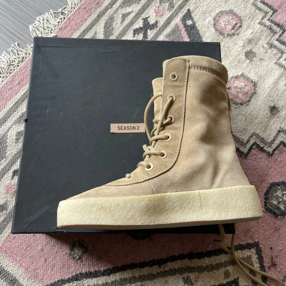 Yeezy | Shoes | Yeezy Season 2 Crepe Boot W Box And Dust Bag  display picture 1